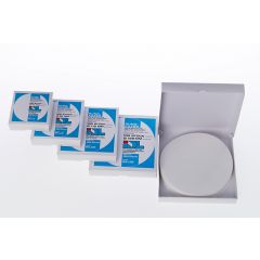 Rundfilter 70mm, für quantitative Analysen, langsam filtrierend, IDL blue, aschefrei für kleinste Niederschläge, Packung mit 100 Stück www.laborplan.eu