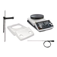 Heidoplh Heiz- und Magnetrührer Hei-PLATE Mix’n’Heat Expert Sensor Advanced Paket Expert, 20l, Drehzahlbereich 100 bis 1400 min⁻¹, Raumtemperatur bis +350 °C 