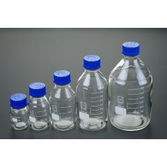 DURAN® GL Membran-​Verschluss aus PP, GL 45, blau, mit PTFE-​Membran