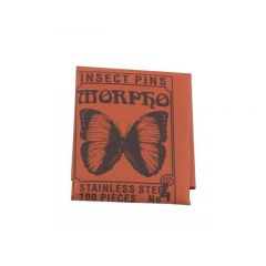 Insekten Pins, 100 Stück, aus Edelstahl, Grösse: 4, Länge: 38 mm, Dicke: 0,55 mm
