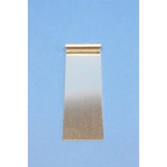 Eisenblech-Elektrode, 95 x 30 mm, mit 4-mm-Anschluss, für Elektrolyse Set (Art. 5001000120)