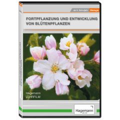 DVD-Lehrfilm Fortpflanzung + Entwicklung v. Blütenpflanzen, Sekundarstufe I, Hagemann