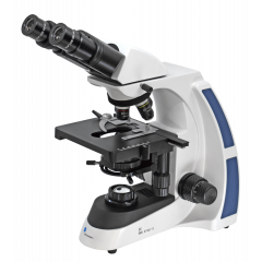 BMS D2 220-SP 400x  (8746120) , bino, WF 10x/20 mm, plan, 40x, 100x, 400x, (2000x optional), 3W LED, Kreuztisch, Schneider Laborplan Tübingen