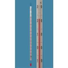 Kältethermometer, -110 +30°C, mit Toluol-Füllung