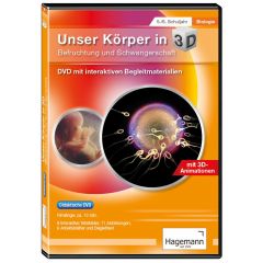 Didaktische DVD Unser Körper in 3D - Befruchtung und Schwangerschaft (tabletfähig)
Artikel-Nr.: 18619