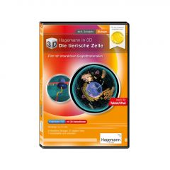 Didaktische DVD Hagemann in 3D – Die tierische Zelle (tabletfähig) Sekundarstufe I, Hagemann