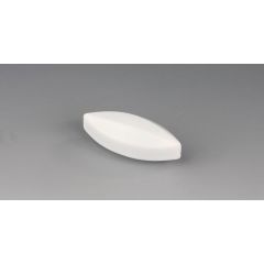 Magnetrührstäbchen, 30 x 15 mm, oval, PTFE, weiß, temperaturbeständig bis + 270°C