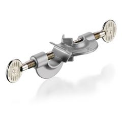 Doppelmuffe aus Zinkdruckguss, für Stäbe bis 16 mm Ø