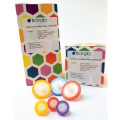 Berrytec Spritzenvorsatzfilter PTFE, Durchmesser 25mm, Porengröße 0,45µm