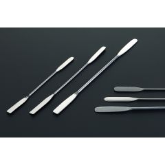 Doppelspatel aus Edelstahl, 185 x 5 mm