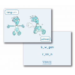 Deutsch- mit Sachunterricht kombinieren, Sprachlernkarten Vinus erforscht die Welt - Thema Luft, Cornelsen