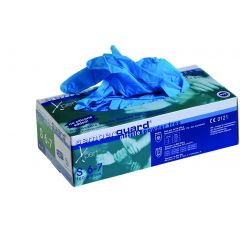 Einmal-Schutzhandschuhe, aus Nitril, puderfrei, Größe S