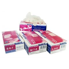 Einmal-Schutzhandschuhe, aus Vinyl, puderfrei, Größe L