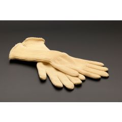 Wärmeschutzhandschuhe, aus Kevlar Schlingenstrick, bis ca. 300 °C (Kontakthitze), Größe 8-10, Länge 40 cm