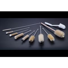 Laborbürstensatz, mit 10 verschiedenen Bürsten von 10 - 80 mm ø