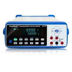 Tischmultimeter, digital, 63.000 Counts , mit Datenlogger, RS-232, LAN, Bluetooth & USB Schnittstelle (P 4075)