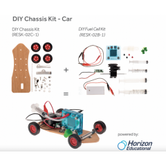 DIY FuellCell Chassis zu DIY FuellCell Motor und Getriebe Klassensatz, Science Kit Brennstoffzelle, 12 Stück, Horizon (RESK-02C)