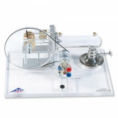 Stirling-Motor G - transparent, für quantitative Untersuchungen von thermodynamischen Kreisprozessen, 3B Scientific, Art. 1002594 [U10050]