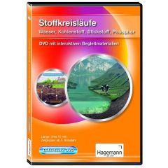 Didaktische DVD Stoffkreisläufe: Wasser, Kohlenstoff, Stickstoff, Phosphor (tabletfähig), von HAGEMANN, ab Sekundarstufe 1 www.laborplan.eu