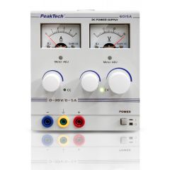 DC-Linear-Netzgerät, 0 - 30 V/0 - 5 A DC, mit Analoganzeige (P 6015 A)