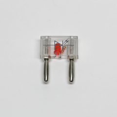 Leuchtdiode auf Steckelement, rot, 19 mm Abstand, für Universal Steckplatte von Cornelsen