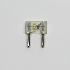 Leuchtdiode auf Steckelement, gelb, 19 mm Abstand, für Universal Steckplatte von Cornelsen