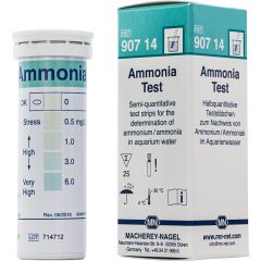 Halbquantitative Teststäbchen Ammonia Test, Packung mit 25 Tests, 90714