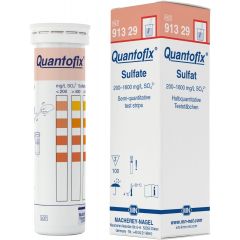 Halbquantitative Teststäbchen QUANTOFIX Sulfat, Packung mit 100 Teststreifen 91329