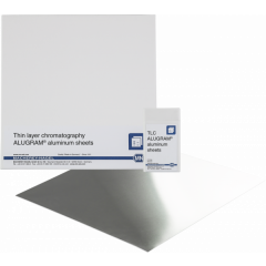 DC Polyesterfolien, Aluminiumoxid, ALUGRAM Alox N UV254, Größe 20 x 20 cm, Packung mit 25 Stück