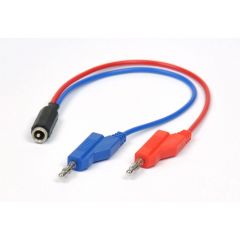 Adapterkabel DC -hohl auf 4 mm-Stecker