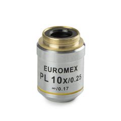 Euromex Infinity Plan PL 10 x / 0,25 IOS-Objektiv, Arbeitstand 12,1 mm (AE.3106), für Euromex Oxion®