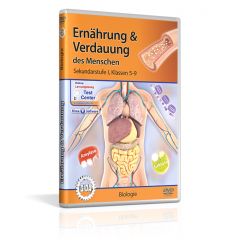 Ernährung und Verdauung des Menschen GIDA DVD BIO-DVD056-5ML