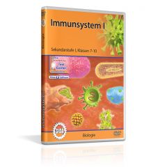 Immunsystem I, Film für den Biologieunterricht, GIDA DVD, ca. 31 min, Sekundarstufe I, Klassen 7-10, BIO-DVD070-5ML