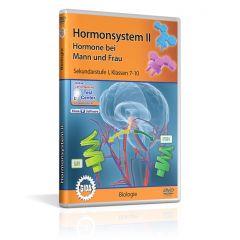 Hormonsystem II - Hormone bei Mann und Frau, GIDA DVD, Sekundarstufe I, Klassen 7-10 GIDA BIO-DVD079-5ML