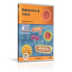 Bakterien & Viren, GIDA, Sekundarstufe II BIO-DVD086-5ML