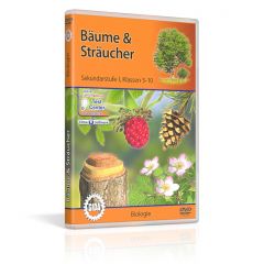 Bäume & Sträucher, Von GIDA, für die Sekundarstufe I, Klassen 5-10, 1 DVD + Download + Streaming, BIO-DVD088-5ML