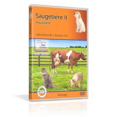 Säugetiere II - Haustiere, Film für den Biologieunterricht, GIDA DVD, ca. 35 min, Sekundarstufe I