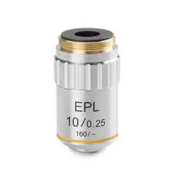 E-Plan EPL 10x/0,25 Objektiv, Arbeitsabstand 6,61 mm für Euromex bScope Serie (BS.7110)