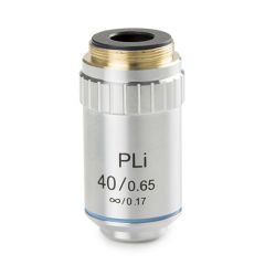 Plan PLi S40x/0,65 IOS Objektiv, unendlich korrigiert. Arbeitsabstand 0.66 mm für Euromex bScope Serie (BS.8440)