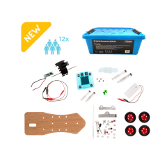 DIY Motor, Getriebe und Chassis für FuellCell Experimentiersatz, 12 Stück, Science Kit Brennstoffzelle, Horizon (XPR-S1) 