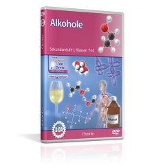 Alkohole, Film für den Chemieunterricht, GIDA DVD, Sekundarstufe I, Klassen 7-10 CHEM-DVD005-5ML