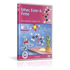 Ether, Ester & Fette, Film für den Chemieunterricht, GIDA DVD, Sekundarstufe I, CHEM-DVD007-5ML