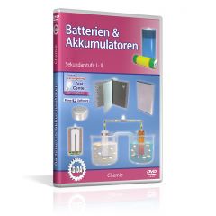 Batterien & Akkumulatoren, Film für den Chemieunterricht, GIDA DVD, CHEM-DVD020-5ML