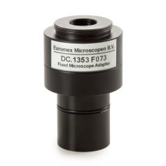 Euromex 23,2 mm Tubus C-mount Adapter, 1/3 Zoll Kamera, 0,37x Objektiv, kurzer Schaft (DC.1353)