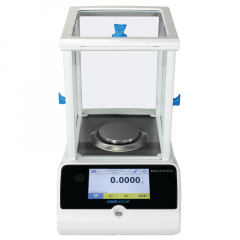 Semimikro- und Analysenwaage, Equinox® EAB 124e, von Adam Equipment, Wägebereich 120g, Ablesbarkeit 0,0001g, Wägeplatte 80mm Ø, RS-232 und USB Schnittstelle