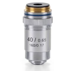 Euromex achromatisches Objektiv S40x/0.65, für die Euromex EcoBlue Serie, parfokal 45mm EC.7040