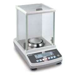 Analysenwaage ABS, von KERN, Wägebereich 220 g , Ablesbarkeit 0,0001g, Wägeplatte 90 mm Ø