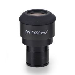 Euromex EWF 10x/20 mm Okular mit Zeiger, Ø 23,2 mm Tubus (IS.6010-P), für Euromex iScope® Dunkelfeld