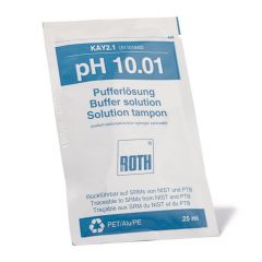 pH-Pufferlösung ROTILABO® pH 10.01 in Beuteln