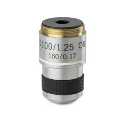 Euromex achromatisches Objektiv 100x/1.25, für die Euromex MicroBlue Serie, parfokal 35mm MB.7000